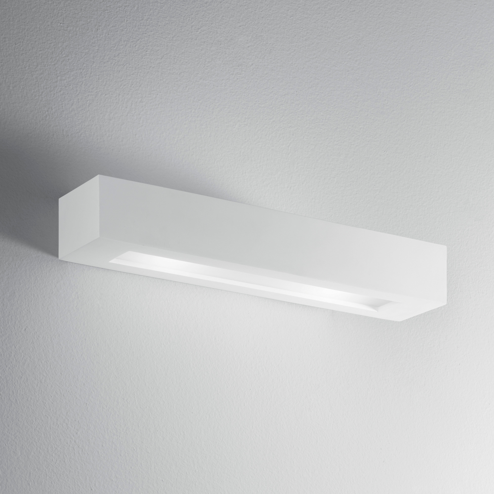 Applique, Vertbois, plâtre, prêt à peindre, Anaïs S, blanc, LED, 3000