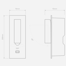 Fuse usb studio astro applique liseuse wall reading light  astro 1215084  design signed nedgis 198005 thumb