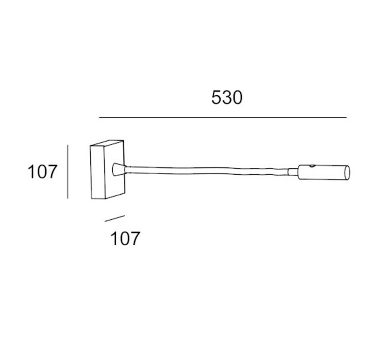 Tip  applique liseuse  leds c4 05 5296 81 81  design signed nedgis 211288 product