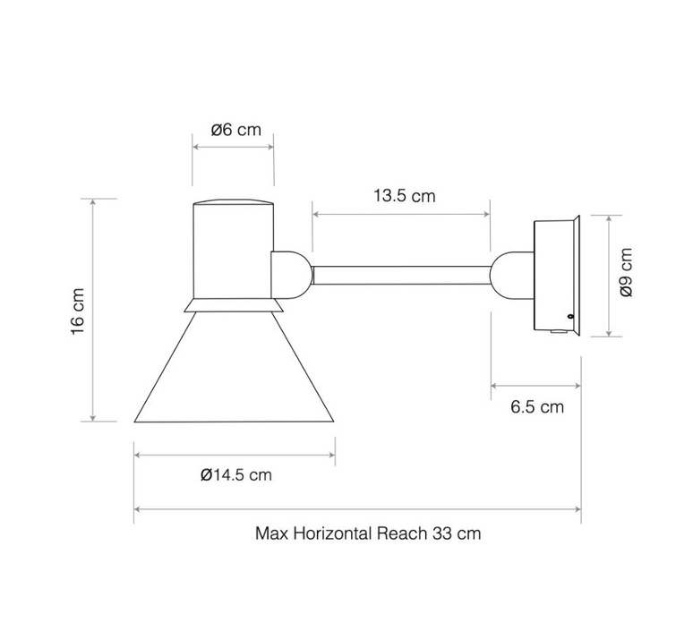 Type 80 w2 sir kenneth grange applique liseuse wall reading light  anglepoise 33046  design signed nedgis 144285 product