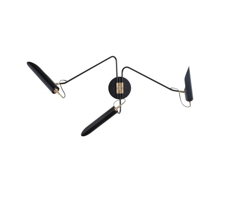 Achille 3 bras daniel gallo applique murale wall light  daniel gallo applique achille 3bras  design signed nedgis 153234 product