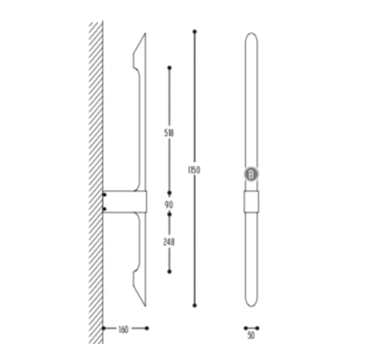 Aguja ricardo bofill taller de arquitectura applique murale wall light  dark 1279 03 3 0  design signed nedgis 68658 product