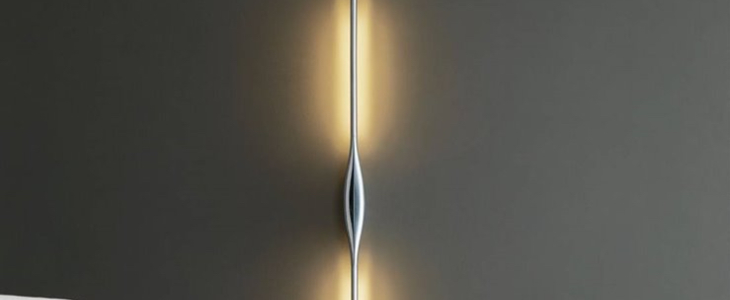 Applique murale apex aluminium led 2700 900 900 l102cm h9 4cm fontana arte normal