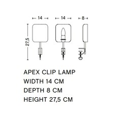 Apex clip quel designer  applique murale  hay ad346 a638  design signed nedgis 190784 thumb