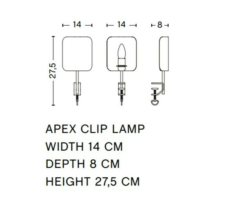 Apex clip quel designer  applique murale  hay ad346 b526  design signed nedgis 195466 product