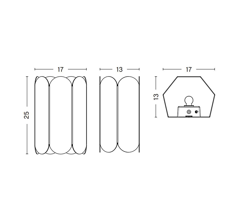 Arcs studio muller van severen applique murale wall light  hay 9367051309000  design signed nedgis 132714 product