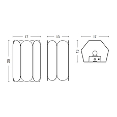 Arcs studio muller van severen applique murale wall light  hay 9367051309000  design signed nedgis 132714 thumb