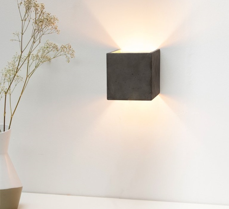 B3 dark wall light cubic stephan gants gantlights b3 wa gs luminaire lighting design signed 28456 product