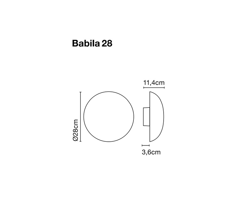 Babila 28 marco zanuso jr applique murale wall light  marset a706 002  design signed nedgis 146644 product