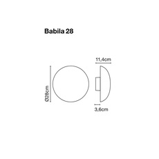 Babila 28 marco zanuso jr applique murale wall light  marset a706 002  design signed nedgis 146644 thumb