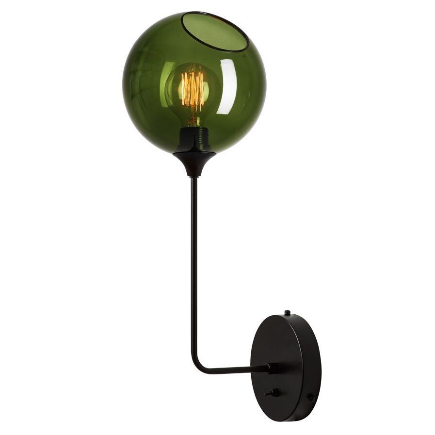 Applique murale, Ballroom XL, vert, Ø20cm, H57cm Design by us