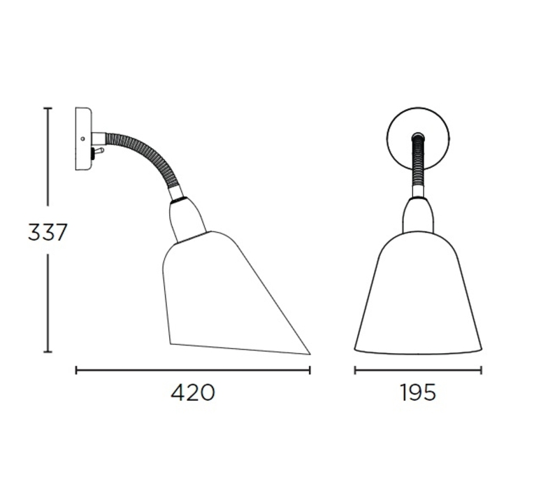 Bellevue arne jacobsen andtradition 20811394 luminaire lighting design signed 28401 product