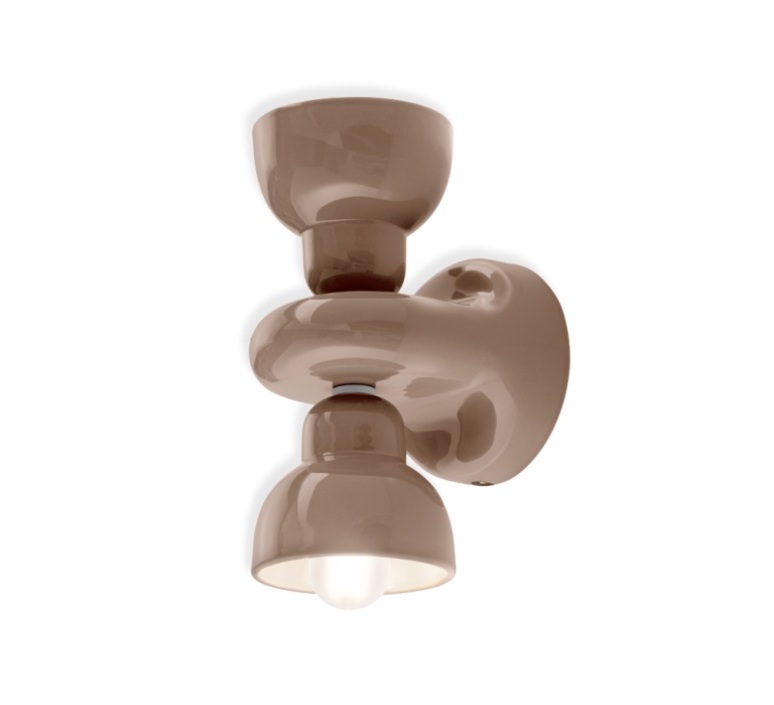 Berimbau giorgio biscaro applique murale wall light  ferroluce c2601 mok  design signed nedgis 185444 product