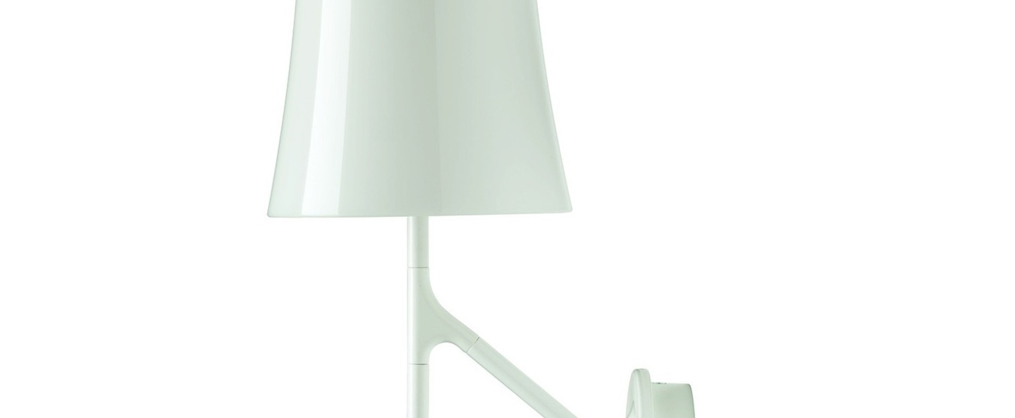 Applique murale birdie blanc l17cm h42cm foscarini normal