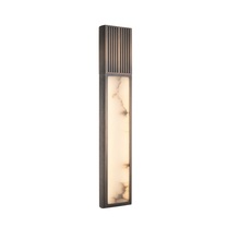 Braun yves macheret applique murale wall light  entrelacs  wlbn650rc fnmb brown veined  design signed nedgis 171721 thumb