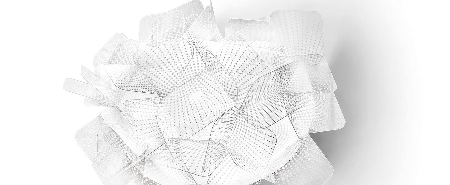 banner-image Applique murale clizia pixel gris blanc o32cm p15cm slamp normal