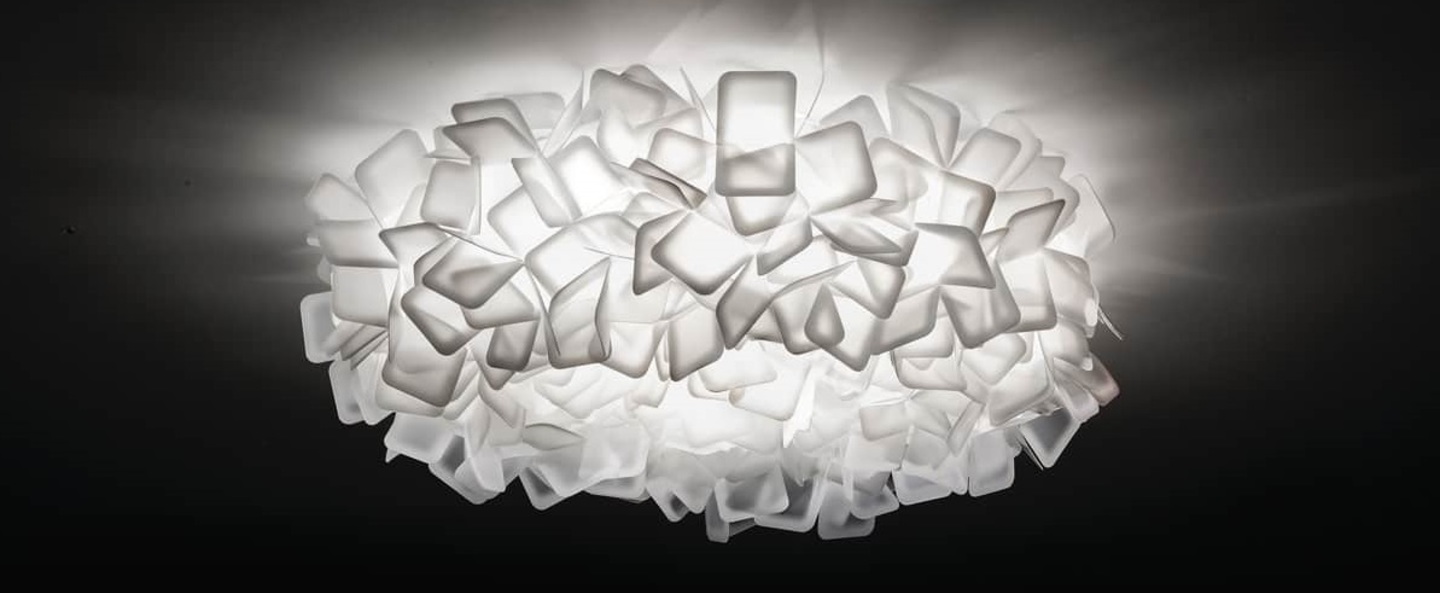 Applique murale clizia s blanc o32cm p32cm slamp normal