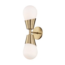 Cora mitzi hvl applique murale wall light  hudson valley lighting group h101102 agb ce  design signed nedgis 79654 thumb