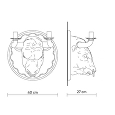 Corrado matteo ugolini applique murale wall light  karman ap251bcint  design signed nedgis 123803 thumb