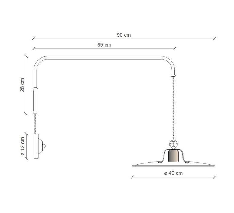 Country c1447 studio ferroluce applique murale wall light  ferroluce c1447 via  design signed nedgis 176432 product