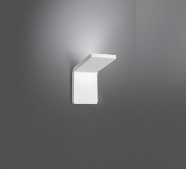 Applique Murale Artemide Wall light, Cuma 10, polished white, LED, H14,8cm, L10cm  Applique Murale Artemide