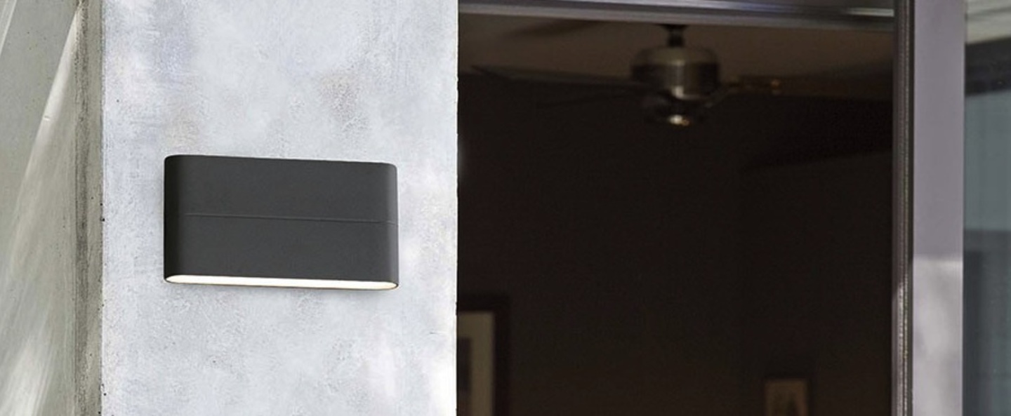 banner-image Applique murale d exterieur aday 2 led ip54 gris fonce l17 5cm h9cm faro normal