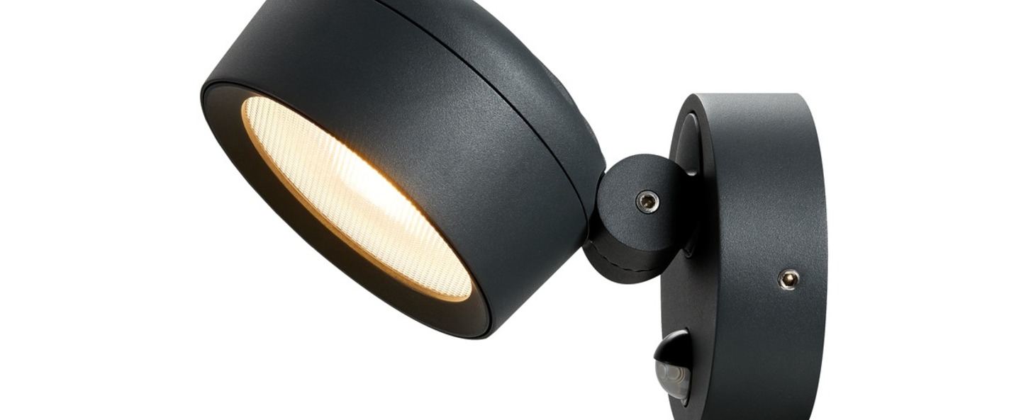 banner-image Applique murale d exterieur eskina spot sensor noir ip54 led 3000k 1000lm o13 8cm h13 8cm slv normal