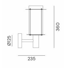 Loggia  applique murale d exterieur outdoor wall light  il fanale 264 01 oob  design signed nedgis 83528 thumb