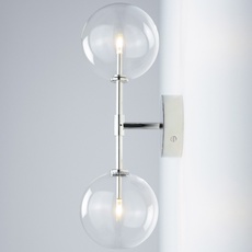 Dawn double studio schwung applique murale wall light  schwung b110 pn  design signed nedgis 140885 thumb