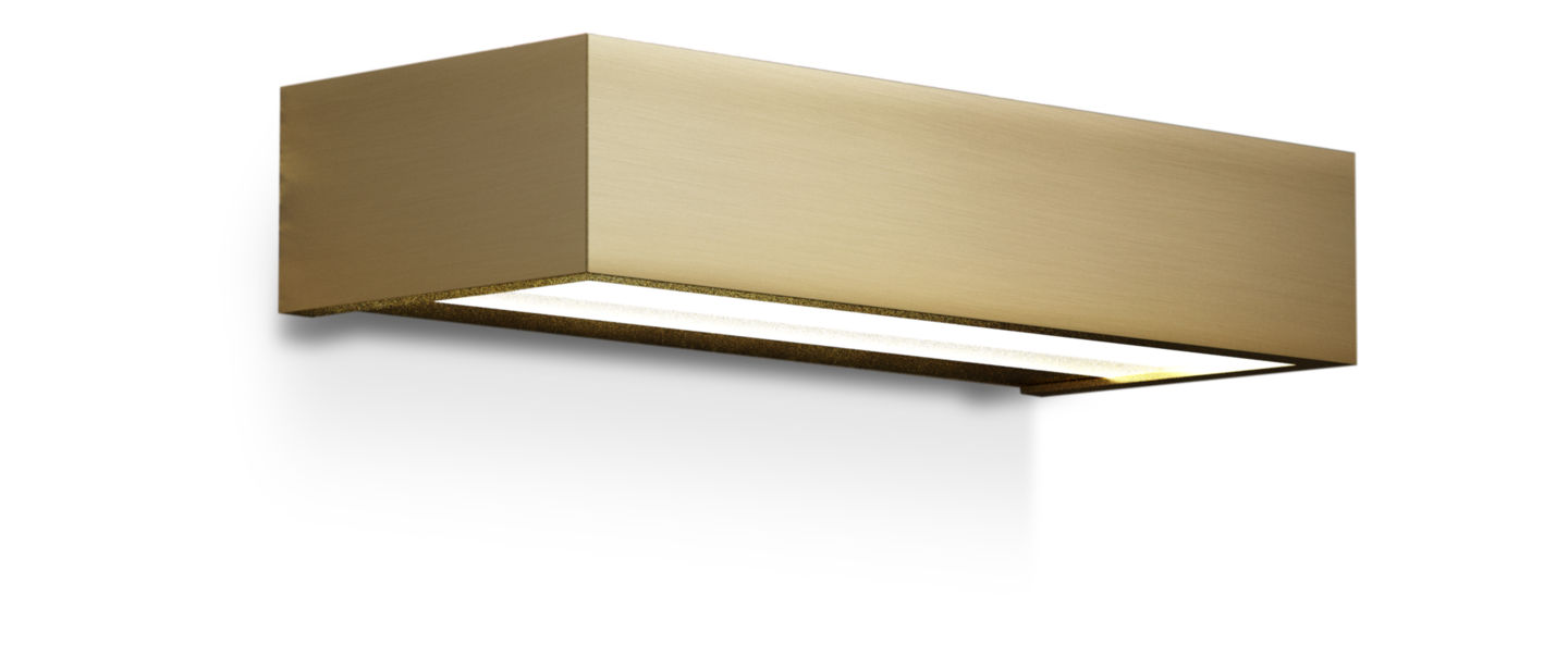 banner-image Applique murale de salle de bain box 25 n or led l25cm h5cm decor walther normal