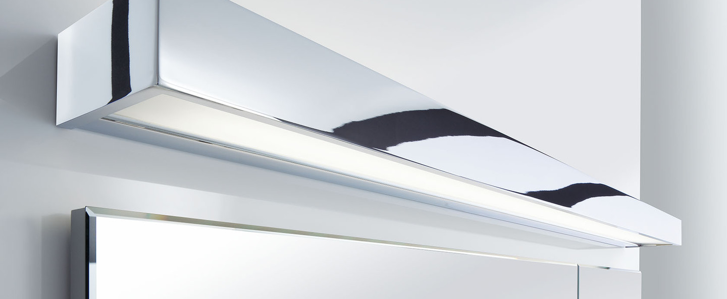banner-image Applique murale de salle de bain box 40 n chrome led l40cm h5cm decor walther normal