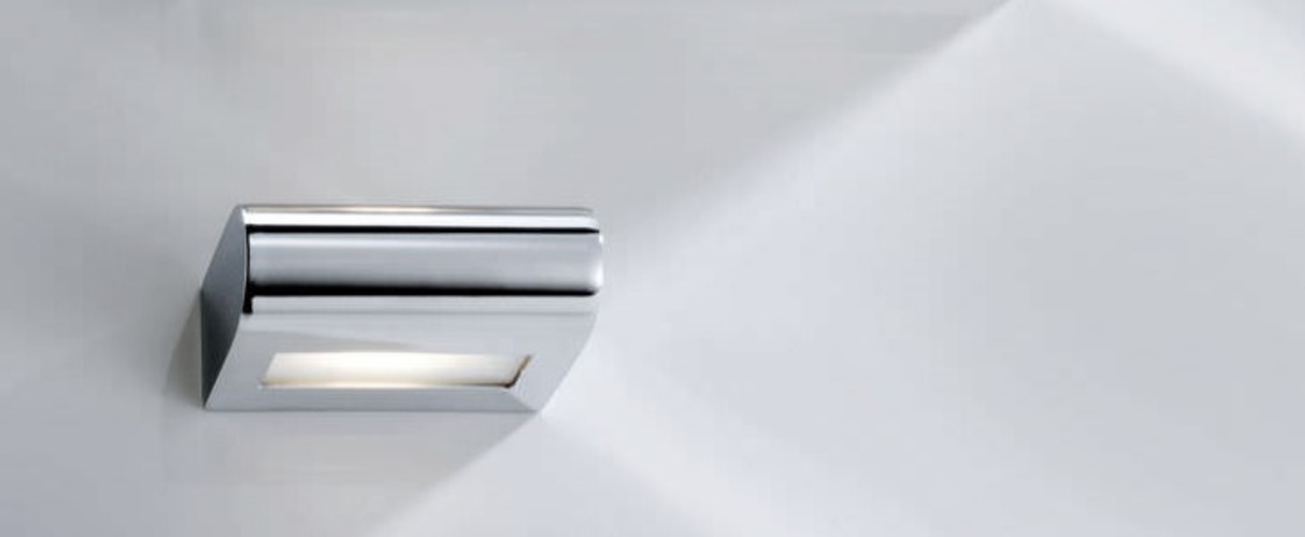 banner-image Applique murale de salle de bain curve 15 chrome led l15cm h5cm decor walther normal