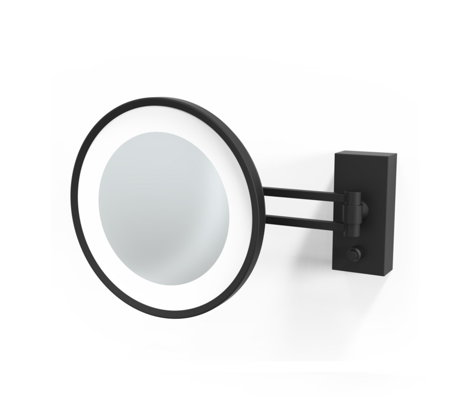 Wall Light Bathroom Miroir Cometique Noir Black Led 4000k