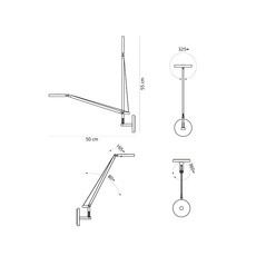 Demetra micro wall naoto fukasawa applique murale wall light  artemide 1748w40a  design signed 33509 thumb