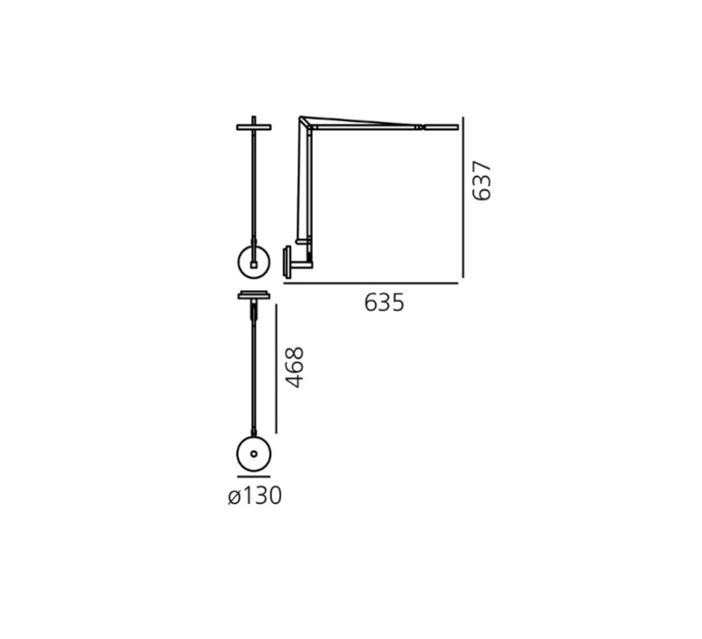 Demetra parete naoto fukasawa applique murale wall light  artemide 1734w10a 1742010a  design signed 33505 product