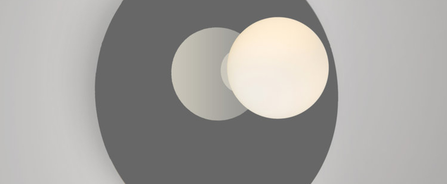 banner-image Applique murale disc and sphere asymmetrical chrome o23cm p23cm atelier areti normal