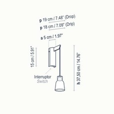 Drip a 01 christophe mathieu applique murale wall light  bover 2590100786  design signed nedgis 176763 thumb