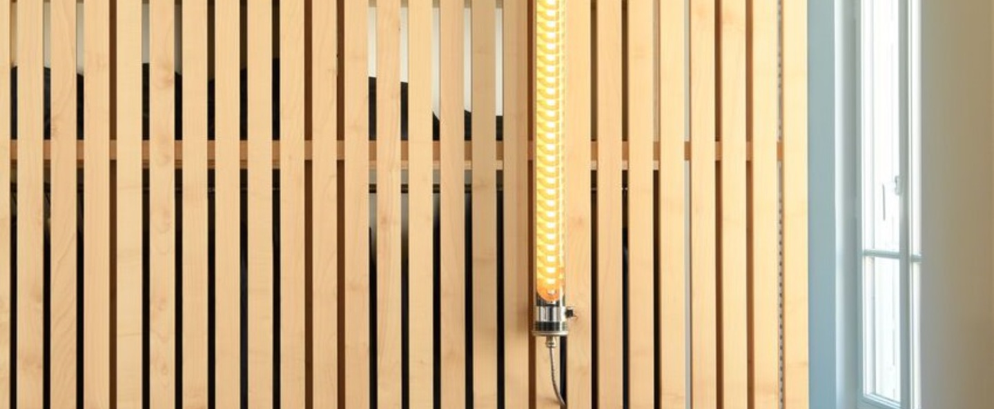 banner-image Applique murale elgar laiton led l100cm h7cm sammode normal