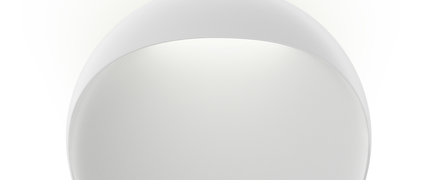 Applique murale flindt wall blanc led o20cm hcm louis poulsen normal