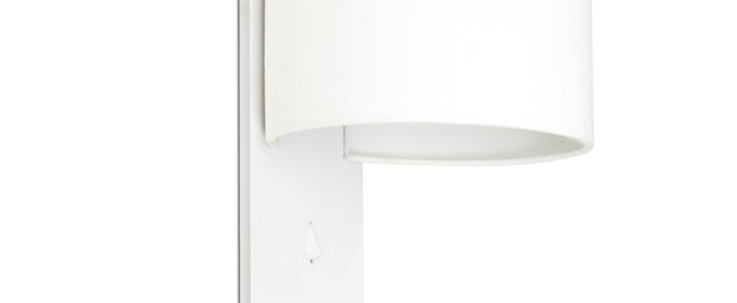 banner-image Applique murale fold blanc l20cm h30cm faro normal