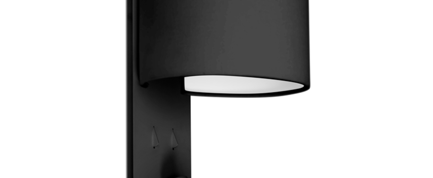 banner-image Applique murale fold liseuse noir led 2700k 200lm l20cm h30cm faro normal