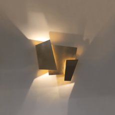 Folded eric de dormael applique murale wall light  ombre portee fol s 180 180 b  design signed nedgis 152077 thumb