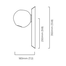 Gaia wall tall flush chris et clare turner applique murale wall light  cto lighting gaiwatsbog 240  design signed nedgis 160302 thumb