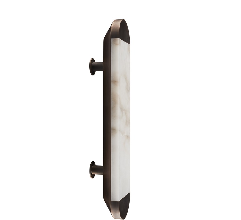 Ghost 570 felix millory applique murale wall light  entrelacs  wlgt570rc fnmb brown veined  design signed nedgis 177603 product