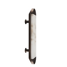 Ghost 570 felix millory applique murale wall light  entrelacs  wlgt570rc fnmb brown veined  design signed nedgis 177603 thumb