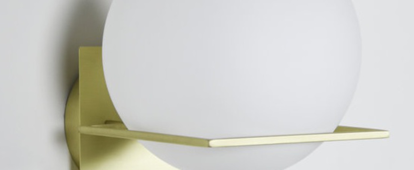 banner-image Applique murale gin wall lamp laiton blanc o20cm h25cm eno studio normal