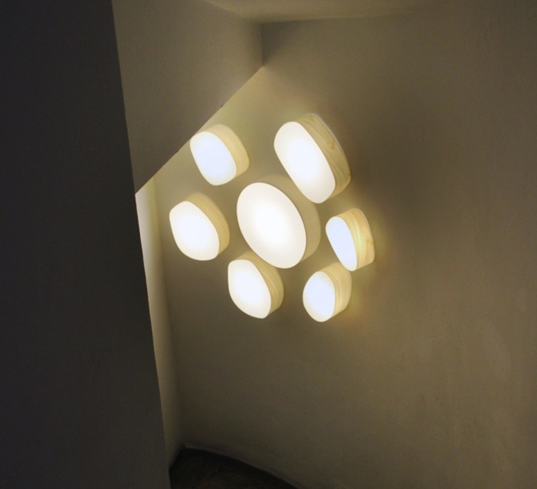 Guijarros 2a marivi calvo applique murale wall light  lzf dark g2 a 20  design signed 31075 product