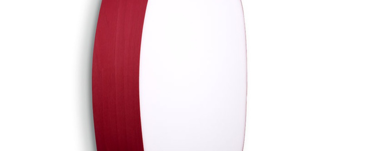 Applique murale guijarros 5a rouge led h36cm l25cm lzf normal