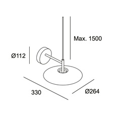 H studio benedito design applique murale wall light  leds c4 05 7742 05 05  design signed nedgis 145418 thumb