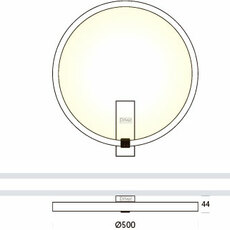 Hoop studio onok applique murale wall light  onok hpwia50n21sbs  design signed nedgis 179184 thumb